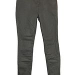 frame denim Frame Le High Skinny Jeans High-Rise Cotton Coated Smoke Gray 26 Photo 1