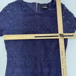Lulus Dress Womens X Small Blue Lace Mini Love You For‎ Eternity Shift Flirty Size XS Photo 7