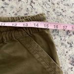Pact  Olive Green Cotton Drawstring Casual Pants Women's Size Medium Photo 6