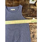 Madewell  Gray Ribbed Tank Dress Sleeveless Casual women's xxs Photo 2