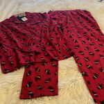 Delicates Pajama Set size M brand new with tag it’s so cute with little 🐕 100% cotton Photo 9