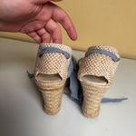 Soludos Baby Blue Wedge Espadrilles – Size 7 Photo 2