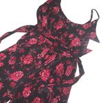 Eyeshadow  nwt floral jumpsuit boho classic ribbed wide leg belted rose spring Photo 2