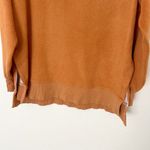 Aerie [] Coziest Oversized Desert Crew Neck Sweatshirt Burnt Orange Size XS Photo 9