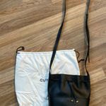 Cuyana Black Crossbody Bucket Bag Photo 0