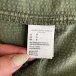 American Eagle Women M Green Corduroy Canvas Button Front Shirt 100% Cotton Photo 8
