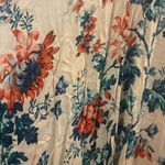 Nordstrom Size Small White and Pink Floral Oversized Bohemian Kimono Top. Photo 4