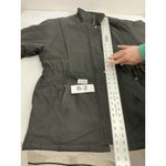 Womans Bromley Sport Winter Coat Medium Black Thermolite Full zip Snap Front Photo 6