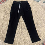 FIGS  black scrub pants size small Photo 0