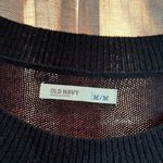 Old Navy Black Crewneck Fitted Sweater Dress Size Medium Photo 4
