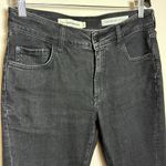 Pilcro and the Letterpress Pilcro High Rise Flare Washed Black Jeans Photo 2