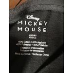Disney Mickey Mouse Embroidered Tee Shirt XS Black Photo 5