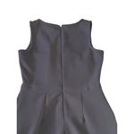 Romeo + Juliet Couture  Black Crop Leg Button Jumpsuit Size Medium Photo 1