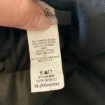 Black wedding dress‎ with lace bodice and chiffon skirt and straps Size XL Photo 1