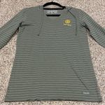 Life is Good Olive Striped Crusher Light Hoodie with sunflower Photo 0