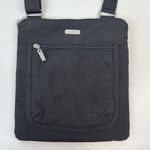 Baggallini  The Pocket Slim Crossbody Bag Women Small Purse Shoulder Black Nylon Photo 2