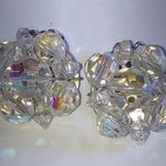 Laguna Aurora Borealis Beaded Double Strand Necklace & Clip On Earrings Photo 1