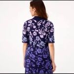 Isaac Mizrahi  Live! Mockneck Jacquard Sweater XL Photo 1