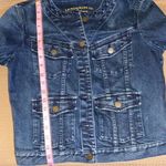 Vintage Ralph Lauren Jean Jacket Women’s Size M RL Denim Band Collar Jacket Blue Size M Photo 14