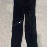 Lululemon Cropped Black Leggings Size 2 Photo 0