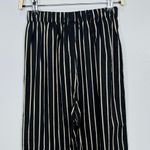 Faithfull the Brand Faithfull‎ the Brand Tahnie Pants Small NWT Black White Stripe Wide Leg Pull On Photo 7