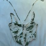 Pitaya Tic Toc Green Floral Corset Photo 3
