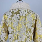 Johnny Was NWOT  Fur & Faux Suede Floral Embroidered Coat Jacket Pockets Size S Photo 6