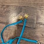 Trina Turk Blue and Orange Designed Bikini Top Photo 5