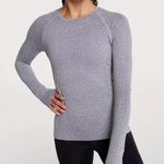 Calia by Carrie Seamless Long Sleeve Top Green Size M Photo 0