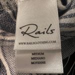 Rails Lily Athens Stripe Tie Front Shirt Women's Medium Blue White Casual Boho Photo 8