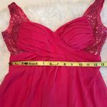 Roberta sequined pink mini dress party, prom, homecoming dress Juniors size 3 Photo 6