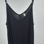 GRECERELLE Women's Black Maxi Dress pockets vacation layering lightweight M Size M Photo 6