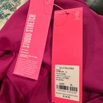 Lilly Pulitzer Luxletic High Rise Waist Mulberry Pink Carpe Vita Flare Legging Photo 5
