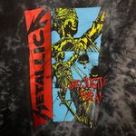Metallica And Justice For All Tie Dye Oversized Crewneck Sweater L/XL Photo 1