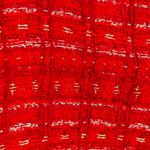 Koch “Annie” blazer jacket in Cherry. Wool blend in classic tweed.. Size small Photo 2