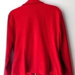 Lee Vintage Kathy Red Faux Suede Jacket Photo 3