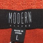 Thanksgiving Fall Shirt Top Size L Long Waffle Sleeve You Had Me at Pumpkin Spice Orange Size L Photo 5