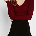 EXPRESS Black Skater Skirt Size Small Photo 0