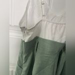 Pink Lily  White and Green Romper Photo 3