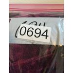 Umgee Velvet Sequin Sleeve Top Size Womens M Blouse Burgundy Party Holiday Photo 11