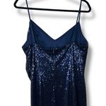 Ever Pretty Navy Blue Sexy Spaghetti Straps Fishtail Sequin Evening Gown US 16 Photo 8