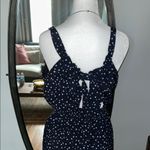 Loft  Blue Maxi Wrap Dress with Spaghetti Straps Photo 6