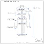 Suit dress kitten bow navy wide belt Blue Size 12 Photo 2