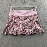 Lululemon Play Off The Pleats Skirt Skort Blossom Spritz Athletic Tennis Women 4 Photo 2