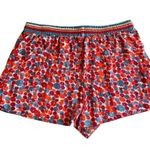 Free People Size L Pillow Talk Satin Pajama Set Red Poppy Floral Print Silky New Photo 3