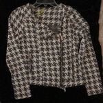 Houndstooth  casual jacket - NWOT Photo 0