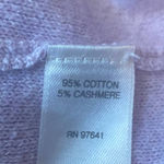 J.Jill Cashmere Sweater Kimono Boxy Fit Lavender Purple Womens Size Small Photo 3