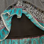 Cirana Skirt Long Maxi Floral Paisley Polkadot Plus 2X Green Photo 1