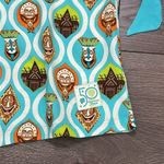 Disney  Parks 50th‎ Polynesian Village Resort Tiki Pocket Dress Size Small Photo 5