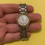 Bulova Women’s stainless steel two toned quartz movement  diamond dial watch Photo 3
